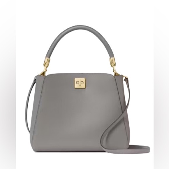 Kate Spade Phoebe medium Top Handle Bag Hare | Grey - Picture 1 of 14